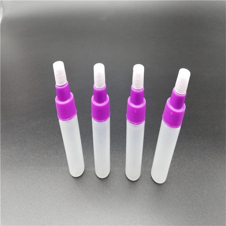 extraction tube with cap